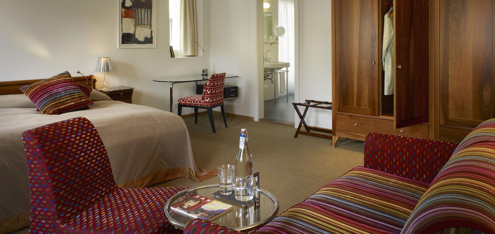 Hotel Saratz Pontresina Oda fotoğraf